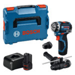 Bosch Professional Akumulatorski vrtalni vijačnik GSR 12V-32 FC FlexiClick, 2x 2.0Ah