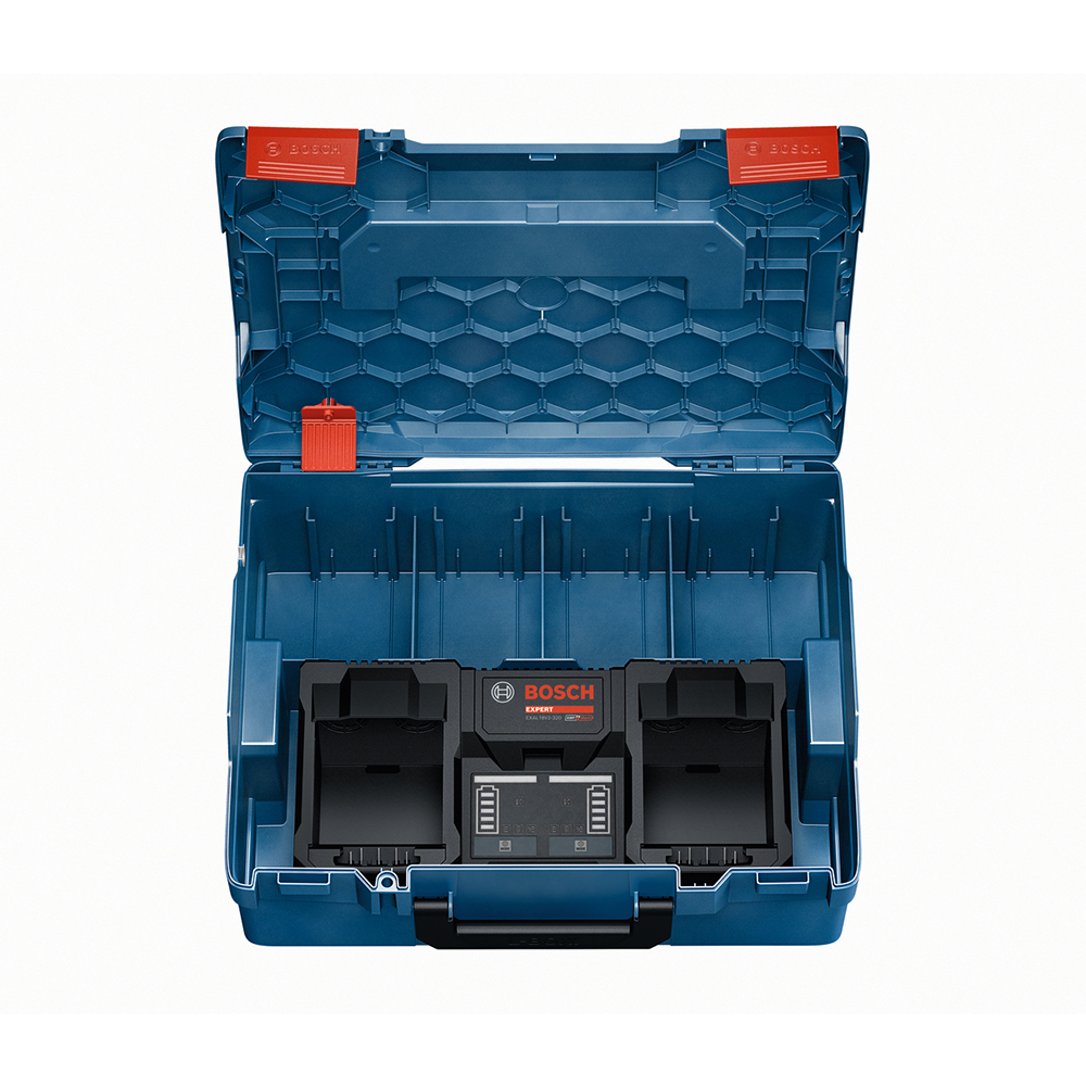 Bosch EXPERT EXAL18V2-320 hitri dvojni polnilec 18V, 16A Bosch EXPERT EXAL18V2-320 hitri dvojni polnilec 18V, 16A