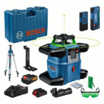 Rotacijski laser GRL650 s stativom BT170 in sprejemnikom GR500 – JIT KIT