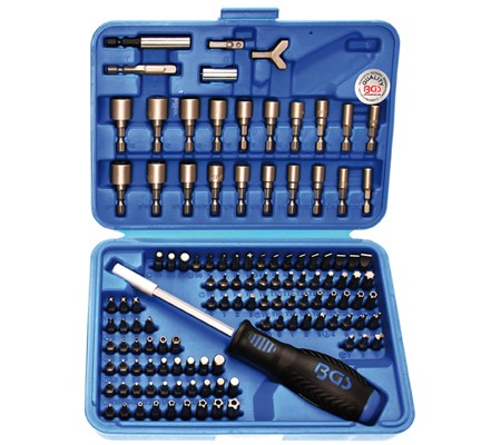 BGS Set bitov 122-delni Pro+ 20100 – Krom-vanadij jeklo