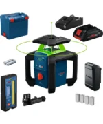 Akumulatorski rotacijski laser 18V z LR 45 sprejemnikom in L-BOXX-om