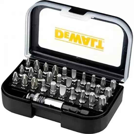 DeWalt DT7944TS 31-delni set torzijskih bitov z adapterjem DeWalt DT7944TS 31-delni set torzijskih bitov z adapterjem