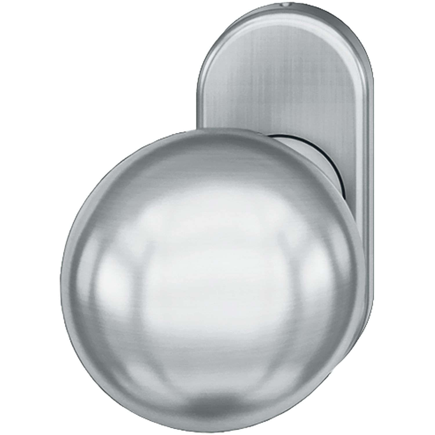FSB Krogla za vrata 07 0802 z rozeto, ø 50 mm, fiksna, mat nerjavno jeklo FSB Krogla za vrata 07 0802 z rozeto, ø 50 mm, fiksna, mat nerjavno jeklo