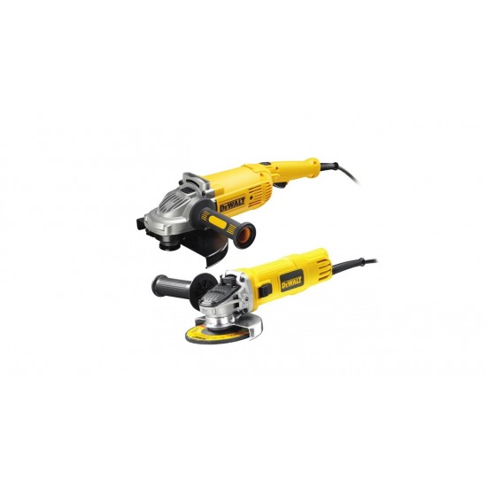 DeWalt DWE492DUO2 Set kotnih brusilnikov (230 mm in 125 mm)