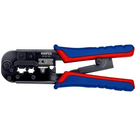 Knipex Krimpalne klešče za 6- in 8-polne Western vtiče KNIP97 51 10