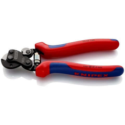 Knipex Škarje za kable 6mm in jeklene žice 4mm (KNIP95 62 160)