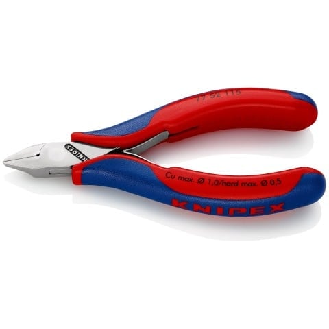 Knipex 77 52 115 Precizne kose ščipalne klešče za elektroniko, 115 mm
