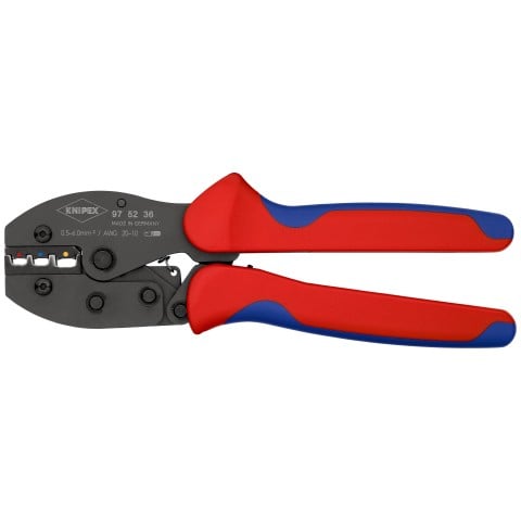 Knipex Klešče za stiskanje izoliranih kabelskih sponk 0,5-6 mm²