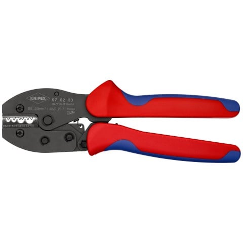 Knipex Klešče za stiskanje neizoliranih kabelskih sponk 0,5-10 mm² KNIP97 52 33