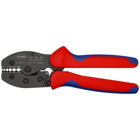 Knipex Krimpalne klešče za neizolirane konektorje 1,5-10 mm²