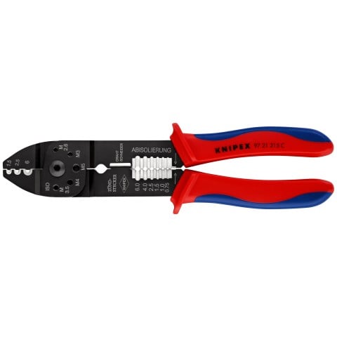 Knipex Klešče za neizolirane kabelske čevlje 0,5-6mm²