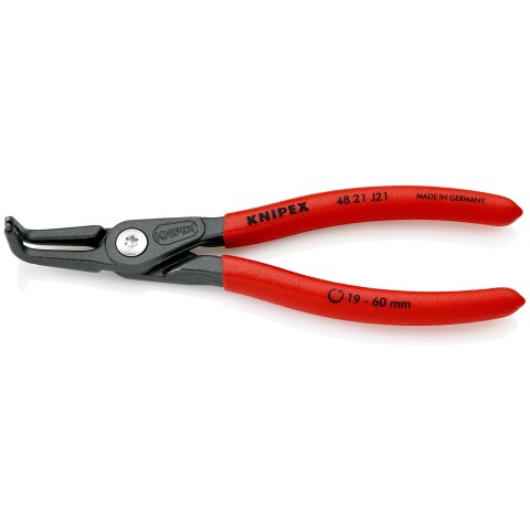Knipex Precizne klešče za seger obročke, ukrivljene, 165 mm (48 21 J21) Knipex Precizne klešče za seger obročke, ukrivljene, 165 mm (48 21 J21)