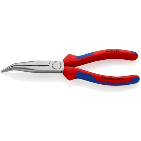 Knipex Ukrivljene špičaste klešče 200 mm