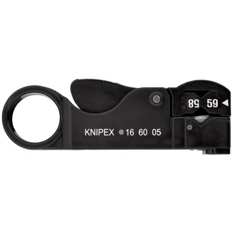 Knipex Snemalec izolacije koaksialnih kablov RG 58, 59, 62