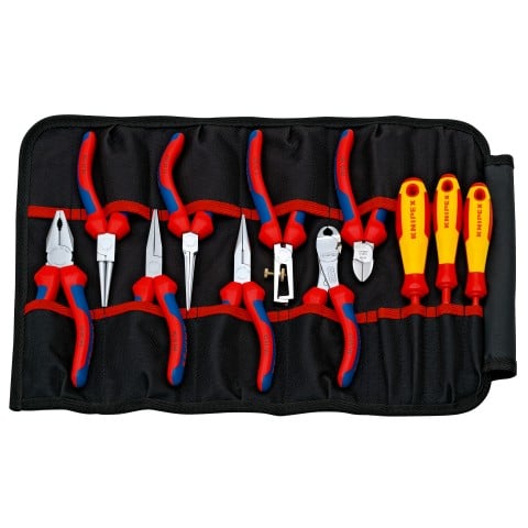 Knipex Komplet Klešč in Izvijačev za Električarje, 8+3 Kosov