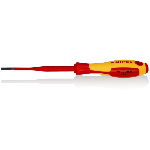 Knipex ploščati izvijač 4,0x105mm 1000V SLIM