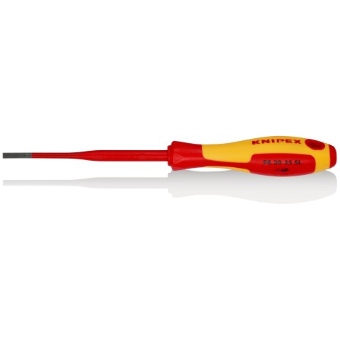 Knipex Plosnati Izvijač 3,5x105mm 1000V Slim