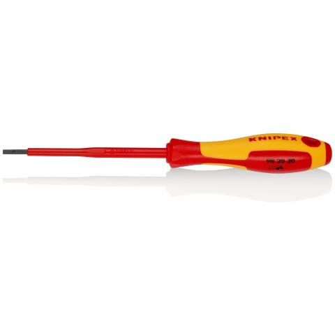 Knipex ploščati izvijač VDE 3,0x80mm 1000V