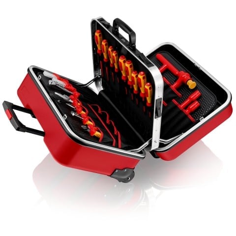 Knipex 42-delni set orodja v kovčku, izoliran do 1000 V (KNIP98 99 15) Knipex 42-delni set orodja v kovčku, izoliran do 1000 V (KNIP98 99 15)