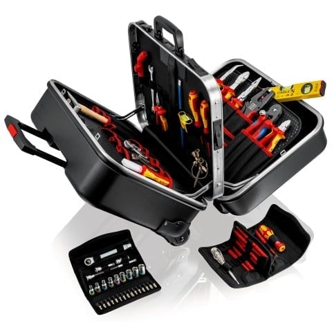 Knipex BIG Twin Move električarski kovček za orodje, 65 delov Knipex BIG Twin Move električarski kovček za orodje, 65 delov