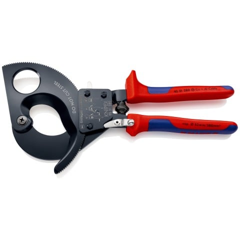 Knipex ragljaste klešče za kable 280mm, do 380mm² / fi 52 mm