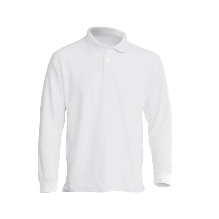 Moška polo majica z dolgimi rokavi, 100 % bombaž, 210 g/m² Moška polo majica z dolgimi rokavi, 100 % bombaž, 210 g/m²