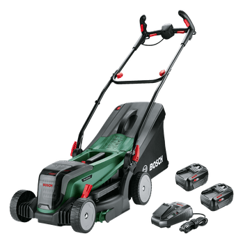 Bosch Akumulatorska Kosilnica UniversalRotak 2x18V-37-550 SET Bosch Akumulatorska Kosilnica UniversalRotak 2x18V-37-550 SET
