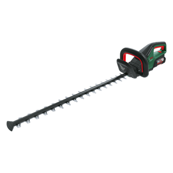Zeleni Bosch Akumulatorske škarje za živo mejo AdvancedHedgeCut 36V, 65 cm, 2,0 Ah