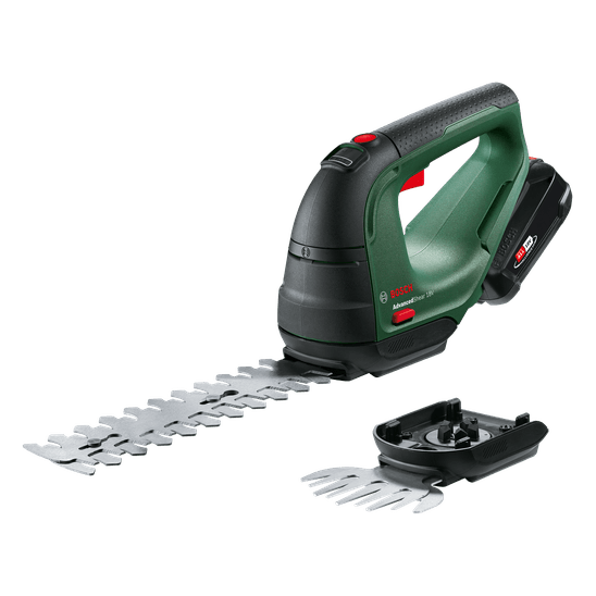 Zeleni Bosch AdvancedShear 18V-10 akumulatorske škarje za grmovje in živo mejo