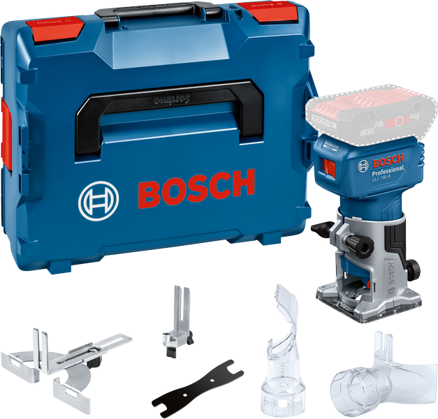 PLAVI BOSCH Akumulatorska robna glodalica GLF 18V-8 (18V, v L-BOXX-u) PLAVI BOSCH Akumulatorska robna glodalica GLF 18V-8 (18V, v L-BOXX-u)