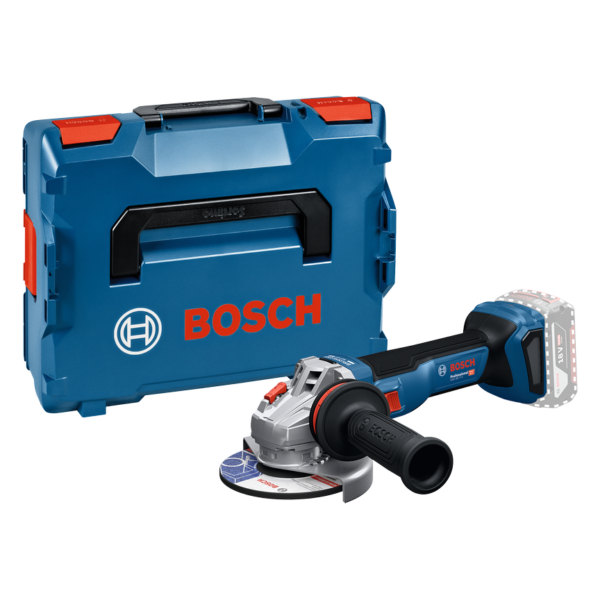 PLAVI BOSCH PRO GWS 18V-11 S akumulatorski kotni brusilnik 18V, 125 mm (v L-BOXX-u)
