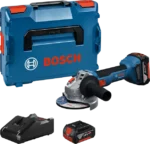 PLAVI BOSCH Akumulatorski kotni brusilnik GWS 18V-8, 18V (v L-BOXX-u 136)
