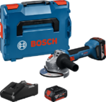 PLAVI BOSCH Akumulatorski kotni brusilnik PRO GWS 18V-8, 18V, 125mm, v L-BOXX-u