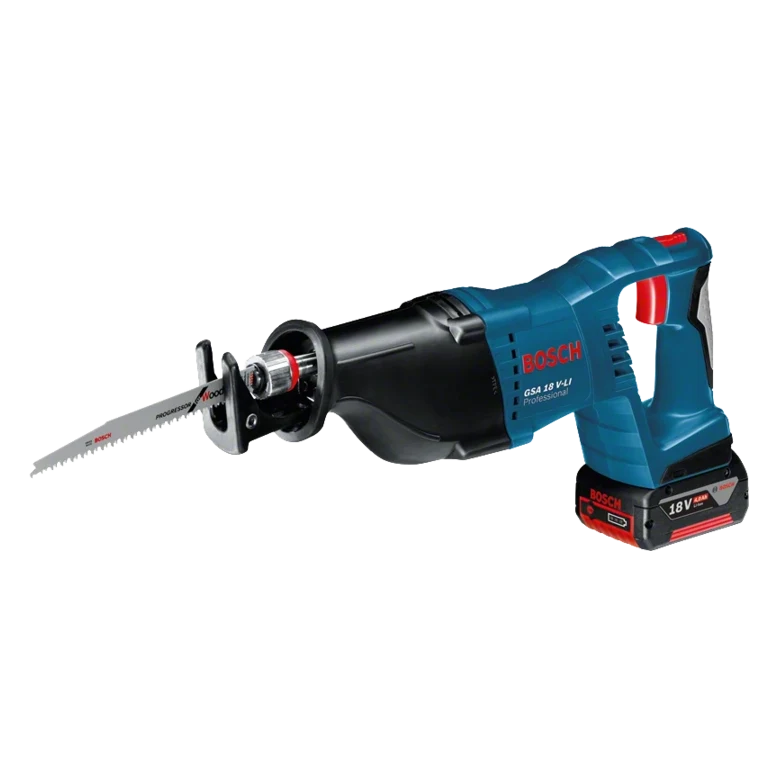 Bosch GSA 18 V-LI akumulatorska sabljasta žaga, set 2x5.0Ah Bosch GSA 18 V-LI akumulatorska sabljasta žaga, set 2x5.0Ah