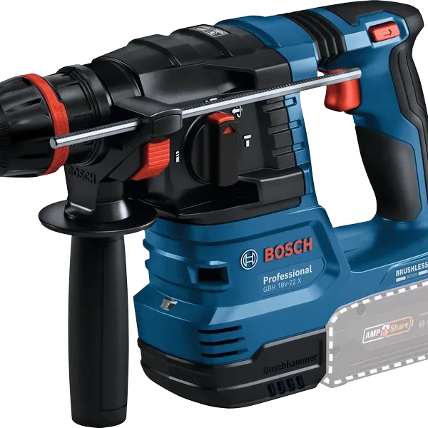 PLAVI BOSCH Akumulatorsko vrtalno kladivo GBH 18V-22 X 18V z ONECHUCK