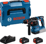 PLAVI BOSCH GBH 18V-22 X akumulatorsko vrtalno kladivo z ONECHUCK vpenjalno glavo