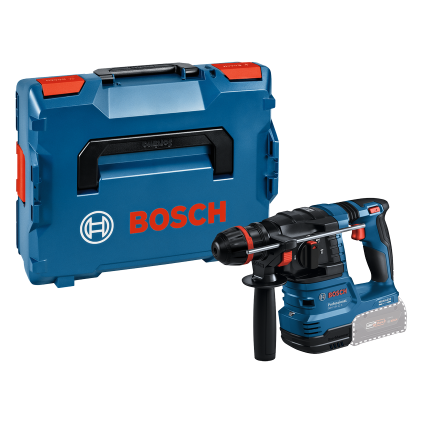 PLAVI BOSCH Akumulatorsko vrtalno kladivo GBH 18V-22 X z ONECHUCK v L-BOXX-u PLAVI BOSCH Akumulatorsko vrtalno kladivo GBH 18V-22 X z ONECHUCK v L-BOXX-u