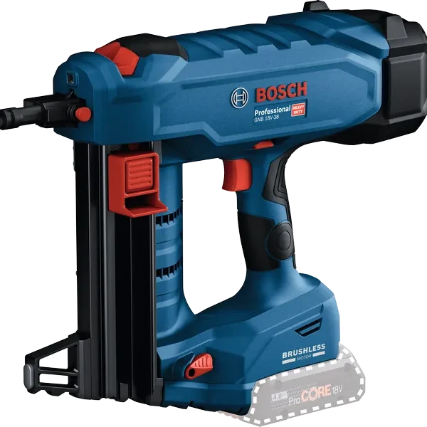 PLAVI BOSCH GNB 18V-38 akumulatorski žebljalnik za beton 18V
