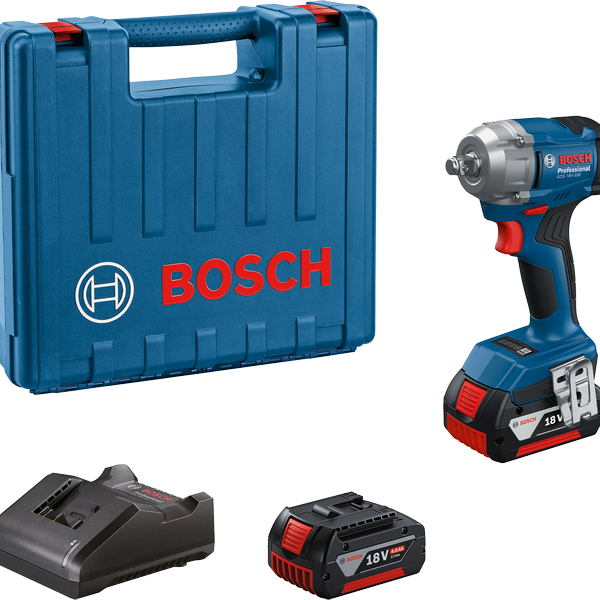 PLAVI BOSCH PRO GDS 18V-350 Akumulatorski udarni vijačnik 18V 350 Nm