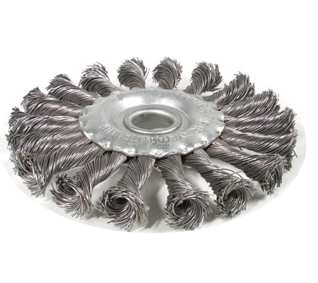 BGS Žična krtača za kotni brusilnik, okrogla, Ø 115 mm, pletena žica BGS Žična krtača za kotni brusilnik, okrogla, Ø 115 mm, pletena žica