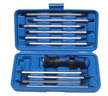 BGS Set izvijačev z izmenljivimi konicami, 11-delni BGS Set izvijačev z izmenljivimi konicami, 11-delni