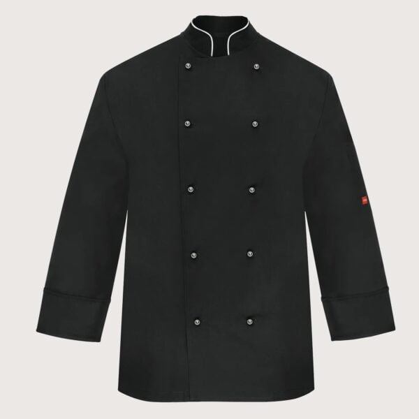 Toma Youniform Kuharska Jakna CHEF Unisex – 100% bombaž, črna