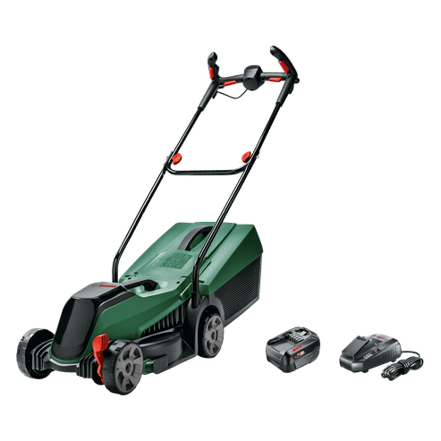 Zeleni Bosch CityMower 18V-32 akumulatorska kosilnica za trato Zeleni Bosch CityMower 18V-32 akumulatorska kosilnica za trato