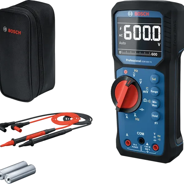 PRO GDM 600-15 Digitalni multimeter z zaščito IP65 in CAT III 600V