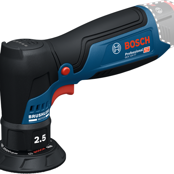 Bosch Professional GEX 12V-77 akumulatorski ekscentrični brusilnik 77 mm