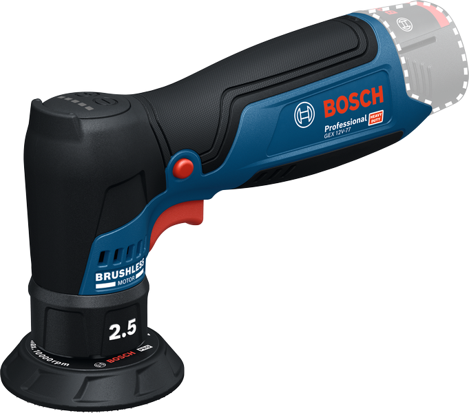 Bosch Professional GEX 12V-77 akumulatorski ekscentrični brusilnik 77 mm Bosch Professional GEX 12V-77 akumulatorski ekscentrični brusilnik 77 mm