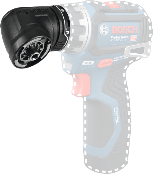 PLAVI BOSCH FlexiClick kotni adapter GFA 12-W za akumulatorske vijačnike