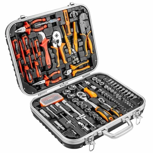 NEO TOOLS Komplet orodja za električarje, 108 delov (01-310-1)