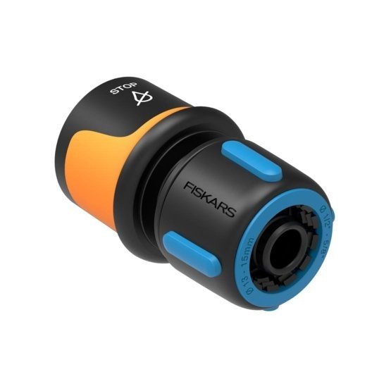 Fiskars Hitri priključek STOP za vrtno cev 13-15mm (1/2-5/8")