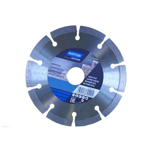Norton Diamantna rezna plošča univerzalna 115 mm in 125 mm